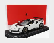 BBR-MODELS P18238BL-VET Ferrari - SF90 Xx Routier Spider 2024 - Avec Vitrine - W