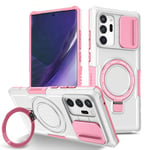 Samsung Galaxy Note 20 Ultra      Magsafe Sliding Cover Case    PinkWhite