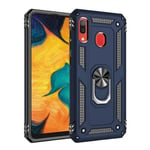 Samsung Galaxy A20      Military Armour Case    Navy