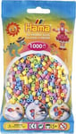 SACHET DE 1000 PERLES A REPASSER HAMA MIDI COULEURS ASSORTIES PASTEL - LOISIRS C