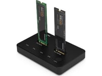 Stacja Dokująca Extra Digital Docking Station 2X M.2 Nvme+Sata Ssd Iki 10Gbps