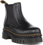 Dr Martens Audrich Platform Chunky Sole Slip On Womens Boot Black UK 3 - 12