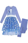 Frozen Tutu Dress With 2 In 1 Leggings