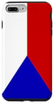 Coque pour iPhone 7 Plus/8 Plus Tchèque Drapeau Cadeau tchèque pour les Tchèques