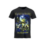 Iron Maiden Live After Death Barn T-Shirt Black 152