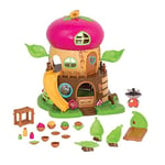 Li'l Woodzeez - 64701Z - Cabane de Gland - Jeux et Accessoires en Miniature - Ensemble de 19 pièces - Maison, Personnage et Accessoires - Enfants 3 Ans et Plus