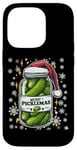 iPhone 14 Pro Funny Christmas Pickle Jokes Merry Picklemas Case