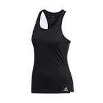 Adidas Club Tank Top - Black/Matte Silver/White, 2X-Small