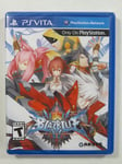 BLAZBLUE CHRONOPHANTASMA SONY PLAYSTATION VITA (PSVITA) USA (NEUF - BRAND NEW)