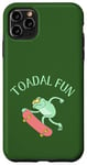 Coque pour iPhone 11 Pro Max Toadal Fun Cool Funny Skater Toad Frog lovers