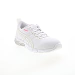 Asics Gel-Quantum 90 2 Street Womens White Canvas Lifestyle Trainers Shoes