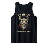 Krampus Is Coming To Town Christmas Monster Men Women Kids Tank Top