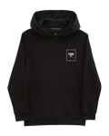 By Print Box Back Pullover JR Black/Charcoal (XL)