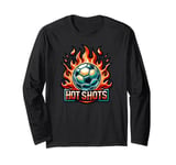 Hot Shots Soccer Team Long Sleeve T-Shirt