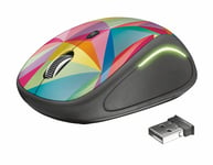 Trust 22337 Yvi FX Wireless USB Mouse for Computer and Laptop , Multicolour