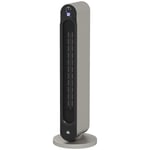 Rootz Oscillating fläktvärmare - Mini Ceramic PTC Radiator - Space Heater - Energieffektiv - 25 cm x 73,5 cm - inkl. Fjärrkontroll