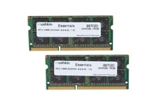 Mushkin Essentials - 16GB:2x8GB - DDR3 RAM - 1333MHz - SO DIMM 204-PIN - Ikke-ECC - CL9