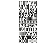 Peel & Stick Numbers & Roman Numerals For Clock Making