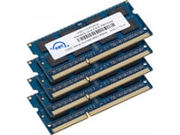 Owc Owc1333ddr3s16s, 16 Gb, 4 X 4 Gb, Ddr3, 1333 Mhz, 204-Pin So-Dimm, Svart, Blå, Guld