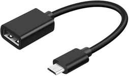 Câble adaptateur Micro USB OTG USB 2.0, connecte votre smartphone compatible OTG avec clé USB, souris USB ou clavier USB, produit à valeur ajoutée sociale