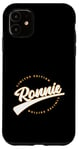 Coque pour iPhone 11 Funny Personalized First Name Design for Ronnie