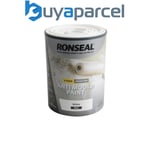 Ronseal 36625 6 Year Anti Mould Paint White Silk 750ml RSLAMPWS750