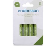 Andersson HR6 AA NiMH 2400mAh 4-pcs