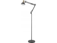 Lampa Azzardo Gtv Artemia F Lp-Art-F-E27-10-Dec Lampa Stojąca Podłogowa 1X40w E27 Czarna/Złota