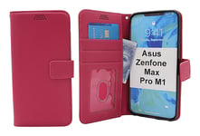 New Standcase Wallet Asus Zenfone Max Pro M1 (ZB602KL) (Hotpink)