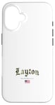 Coque pour iPhone 16 Layton Gothic Design Camouflage Version