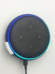 Wall Bracket Mount For Echo Dot 3rd Generation 3 Gen In White