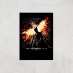 The Dark Knight Rises Giclee Art Print - A4 - Print Only