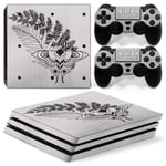 Kit De Autocollants Skin Decal Pour Console De Jeu Ps4 Pro Ma?Tre Complet Ensemble Complet Des Derniers Personnages De La Console De Jeu, T1tn-P4pro-6629