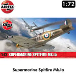 Supermarine SPITFIRE Mk.Ia RAF Fighter 1:72 scale model kit AIRFIX A01071C