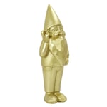 Statuette Design "Nain de Jardin Star" 33cm Or