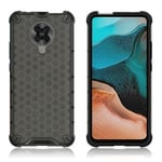 Bofink Honeycomb Xiaomi Redmi K30 Pro / Xiaomi Poco F2 Pro skal - Silver/Grå