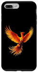 Coque pour iPhone 7 Plus/8 Plus Beau phénix volant oiseau de feu mythique nature art