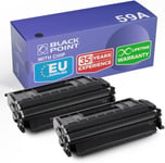 Lot De 2 Cartouches De Toner Pour Hp Cf259A Cf259X Hp 59A 59X [Avec Puce] - Noir - Pour Hp Laserjet Pro M428Dw Laserjet Pro M428Fdn Laserjet Pro M428Fdw M404Dn Laserjet M404Dw M404[DYJ071884]