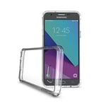 COPHONE® Coque Compatible avec Samsung Galaxy J7 2017 J720 Etui Transparent antidérapent Coque en Silicone Transparente et Discrete. 0 Haute Protection.