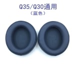 Remplacement Oreillettes en Mousse Coussin d'oreille Coussin pour Anker Anker Soundcore Life Q10 Q20 Q30 Q35Q35 cache-oreilles bleu foncé