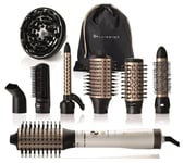 BELLISSIMA Italia Air Wonder 8 in 1 Hair Styler - White & Gold, White,Gold