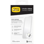 OtterBox Glass Screen Protector for Samsung Galaxy S23 FE, Tempered Glass, Scratch Protection, Drop Defense for Shatter Protection, Non-Retail Packaging