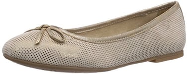 s.Oliver Femme 22103 Ballerines fermées, Beige Sable 355, 37 EU