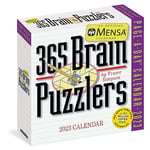 Mensa 365 Brain Puzzlers 2023 Calendar: Word Puzzles, Logic Challenges, Number Problems, and More