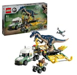 LEGO® Jurassic World: Chaos Theory - Dinosaur Missions Allosaurus Transport Truck (76966)