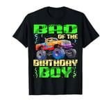 Brother Of The Birthday Boy Monster Truck Bday Celebration T-Shirt