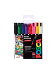 Uni-ball Posca - PC1MR - Extra Fine Tip Pen - Metallic Colors 8 pc