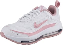 Nike Femme Air Max AP Chaussure de Marche, White/Pink Glaze-White, 35.5 EU