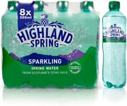 Highland Spring Sparkling Water 8x500ml | UK Free And Fast Dispatch