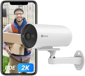 EZVIZ 2K Outdoor Home Security Camera, Smart PoE CCTV System Wi-Fi Security